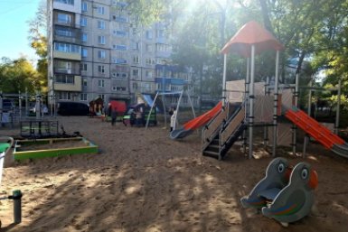 В Комсомольске-на-Амуре завершился ремонт дворов Пресс-служба администрации Комсомольска-на-Амуре